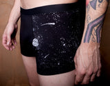 Glow in the Dark Solar System Underwear Mens